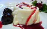 Panna cotta aux 2 cerises