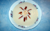 Velouté de topinambours aux fruits secs