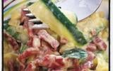 Tagliatelles de courgettes aux lardons et mascarpone