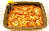 Gratin d'abricots aux amandes et fleurs de lavande