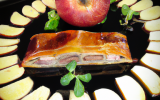 feuilleté foie gras aux pommes