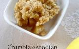 Crumble canadien