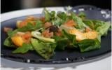 Salade de saumon et d'abricot