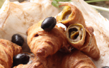 Croissants con olive