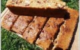 Blondies cranberries chocolat blanc