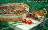 Tarte aubergines et courgettes