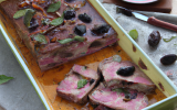 Terrine Tupperware de canard aux pruneaux