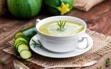 Soupe de courgettes à la Vache qui rit