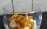 Verrines mascarpone-mangue