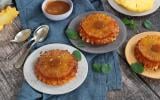 Mini-tartes tatin à l'ananas caramélisé