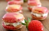 Macarons à la sauge ananas & à la fraise