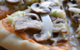 Pizza aux champignons