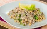 Salade de pois chiches et thon