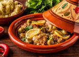 Tajine de poulet aux olives léger