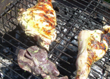 Cuisses de lapin au barbecue