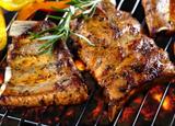 Ribs ou tavers de porc au barbecue et sa marinade