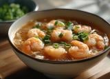 Soupe chinoise aux crevettes