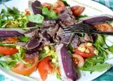 Salade de gésiers de canard confit