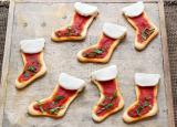 Mini pizza bottes de Noël