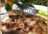 Escalopes de dinde grillées à la moutarde