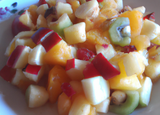 Salade de fruits sans sucres ajoutés