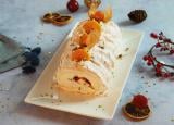 Bûche de Noël façon pavlova