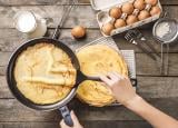 Chandeleur : on vous partage notre recette de pâte à crêpes pour 8 personnes !