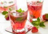 Cocktail Virgin Mojito à la fraise