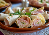 Wraps au jambon et au St Môret