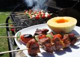 Brochettes Canard Miel