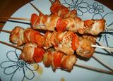 Brochettes de dinde à la sauce sojà