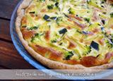Tarte salée aux légumes de printemps