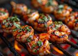 Crevettes au barbecue