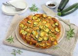 Frittata de courgettes au four