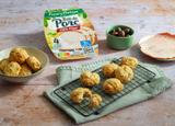 Sablés apéritifs au comté et rôti de porc