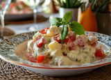 Salade piémontaise crémeuse