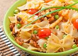 Salade de pâtes au poulet classique