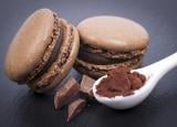 Macarons lisses chocolat