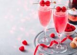 Soupe de champagne fraises et framboises