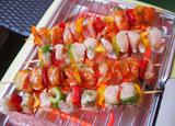 Brochettes de dinde au duo de marinade classique