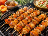 Barbecue : la brochette poulet-abricot-miel qui va faire fureur tout l'été !