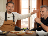 Food Track : Juan Arbelaez réinvente la pizza chèvre-miel pour Élie Semoun