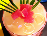 Cocktail au Pulco pamplemousse rose