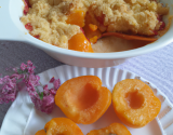 Crumble aux abricots