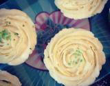 Cupcakes lait coco, coco et citron vert