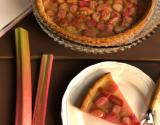 Tarte à la rhubarbe maison