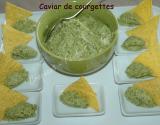 Caviar de courgettes économique