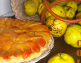 Tarte tatin aux coings