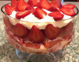 Trifle à la fraise version '"Light"