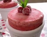 Soufflé glacé aux framboises